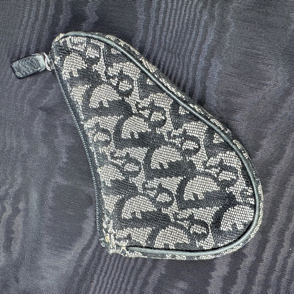 DIOR SADDLE COIN PURSE